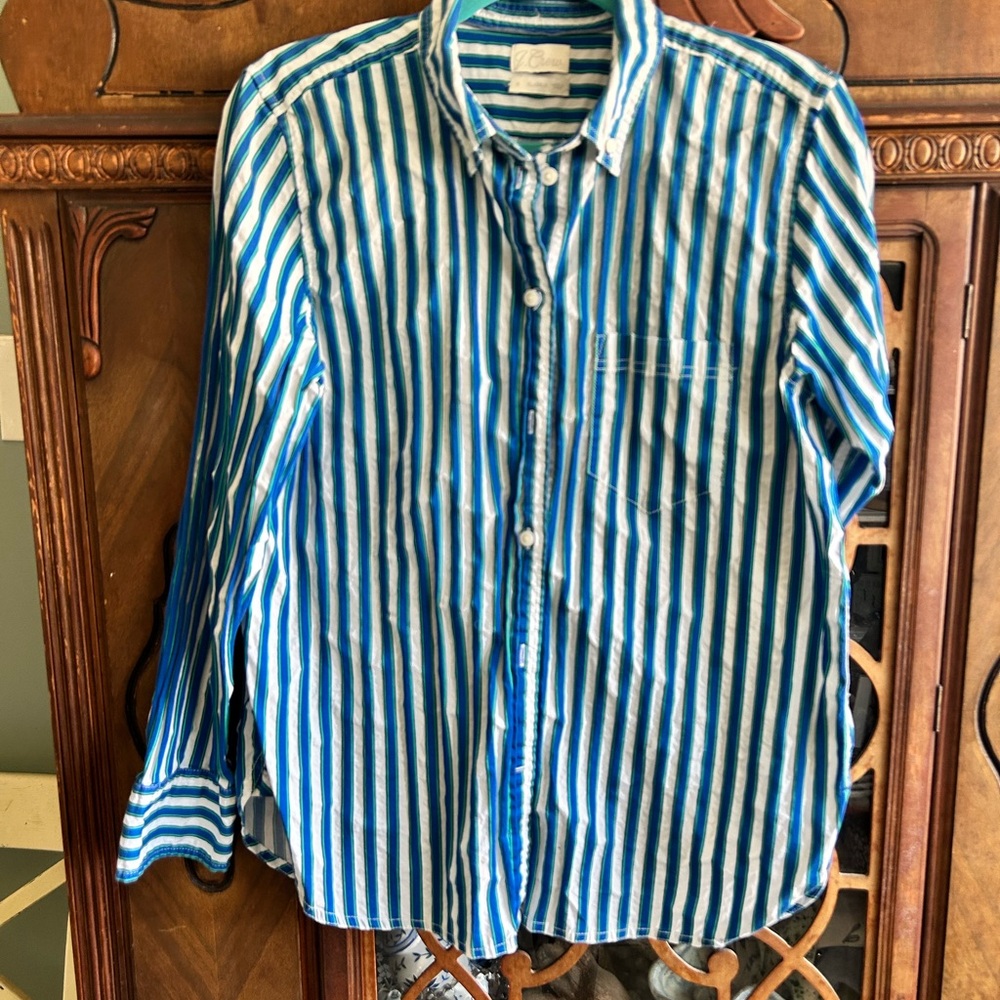 Vintage J Crew Button up Sz 12